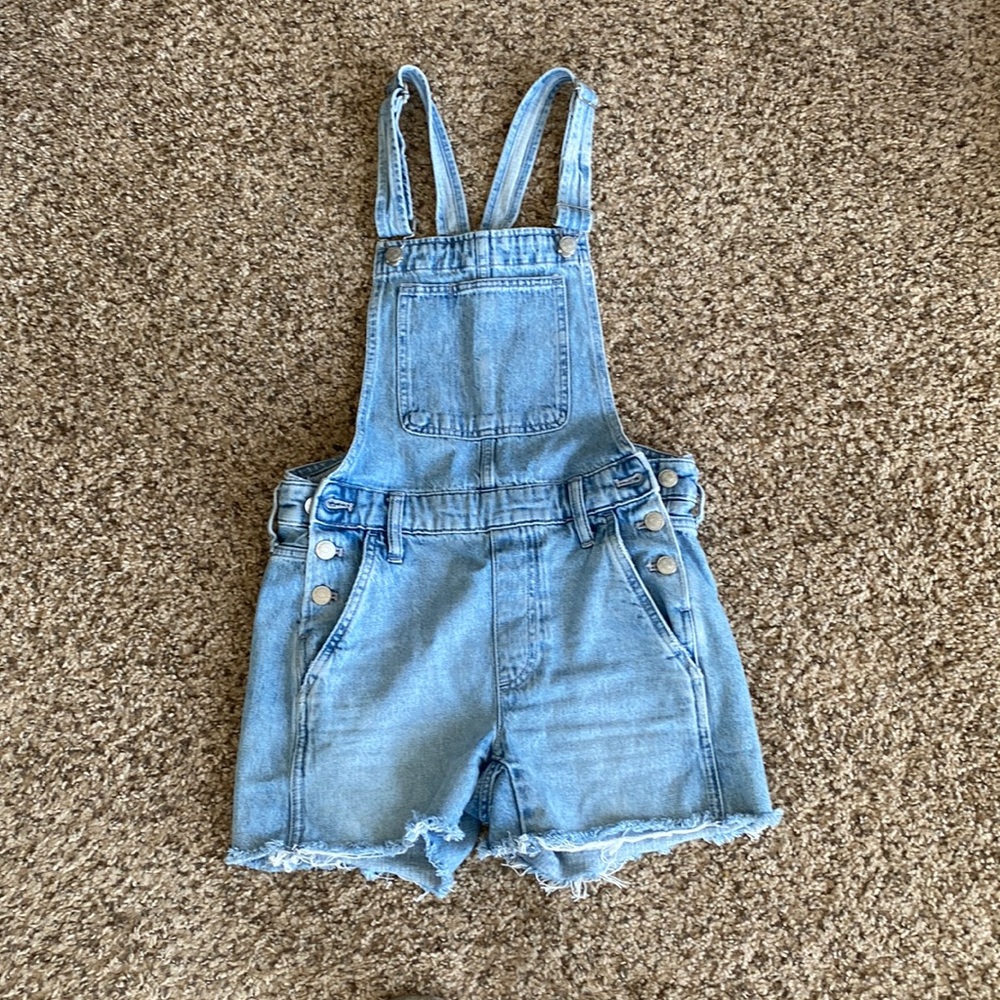 Madewell Jean Overall / Shortall / dungaree shorts